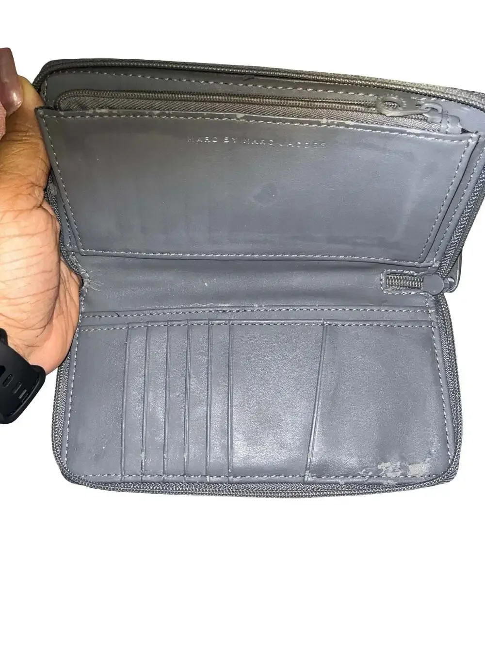 Marc by Marc Jacobs Standard Supply Workwear Zip Around Continental Wallet